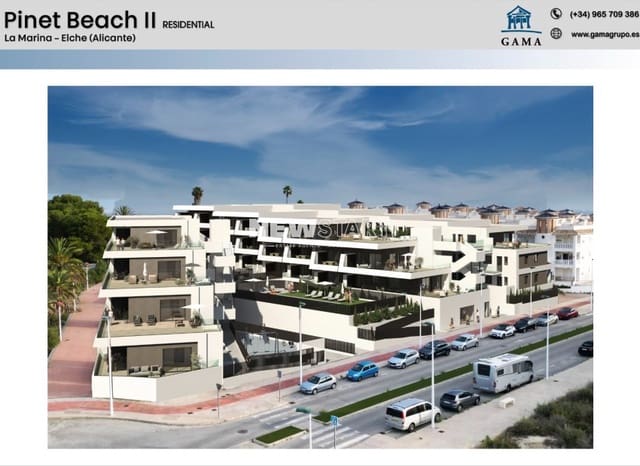 Apartamento de 2 habitaciones en El Pinet, Elche / Elx en venta con piscina garaje - 246.000 € (Ref: 9628294)