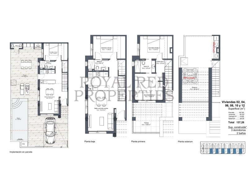 3 soveværelse Semi-Rækkehus til salg i Rojales - € 389.000 (Ref: 9262873)