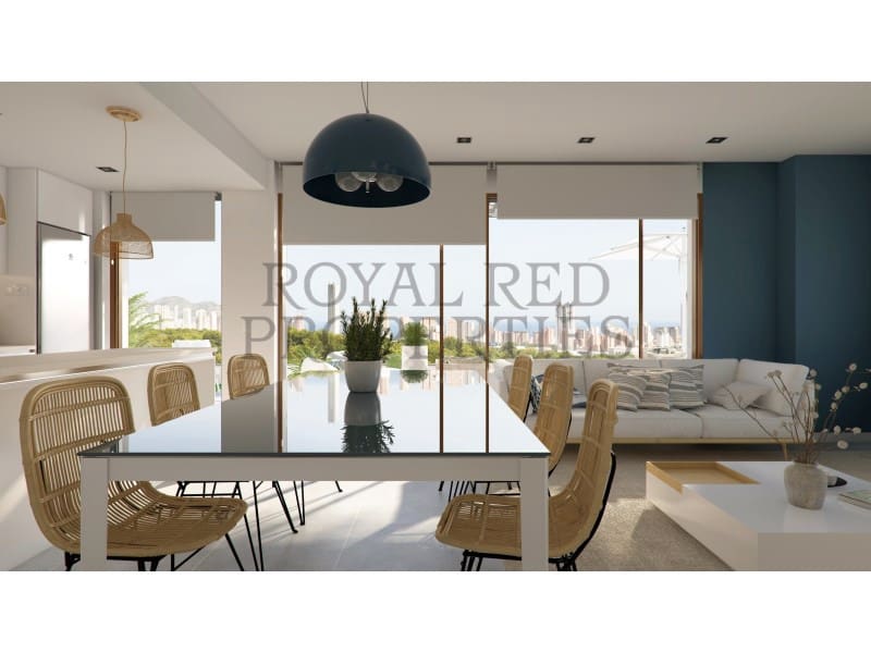 2 bedroom Apartment for sale in Finestrat with garage - € 350,000 (Ref: 9262882)