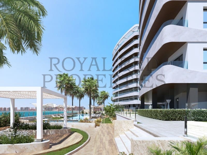 2 Zimmer Apartment zu verkaufen in La Manga del Mar Menor mit Garage - 288.000 € (Ref: 9262883)
