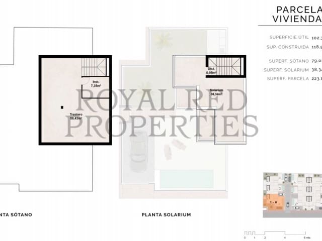 4 soveværelse Semi-Rækkehus til salg i Benijófar - € 380.000 (Ref: 9262887)