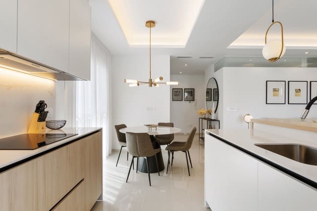 2 sypialnia Penthouse na kwatery wakacyjne w Ciudad Quesada, Rojales z basenem garażem - 1 050 € (Ref: 9525535)