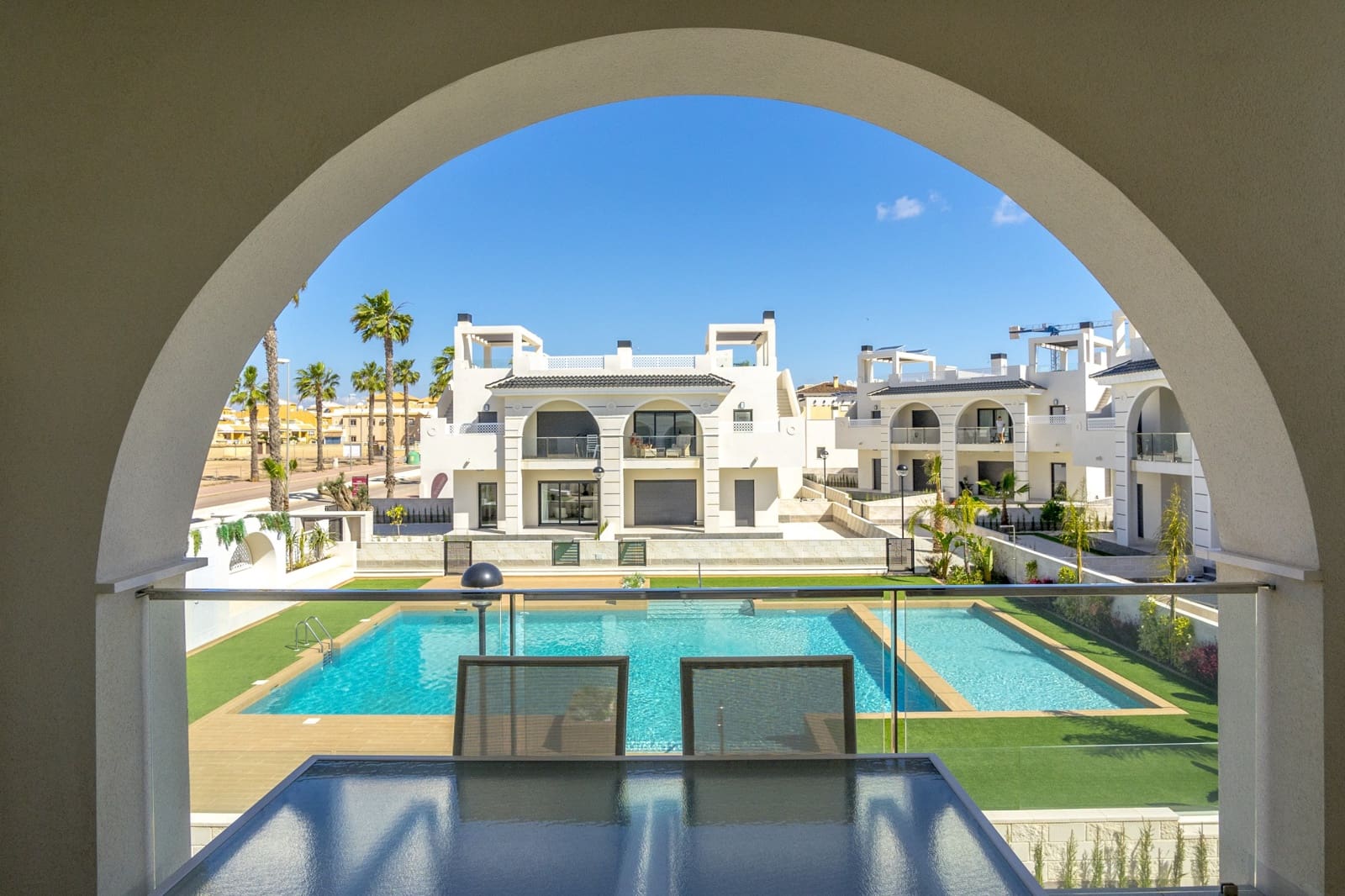 2 sypialnia Penthouse na kwatery wakacyjne w Ciudad Quesada z basenem garażem - 1 050 € (Ref: 9525535)