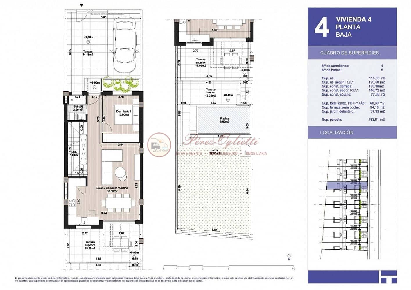 4 soverom Villa til salgs i Torrox-Costa med svømmebasseng garasje - € 409 000 (Ref: 9130453)