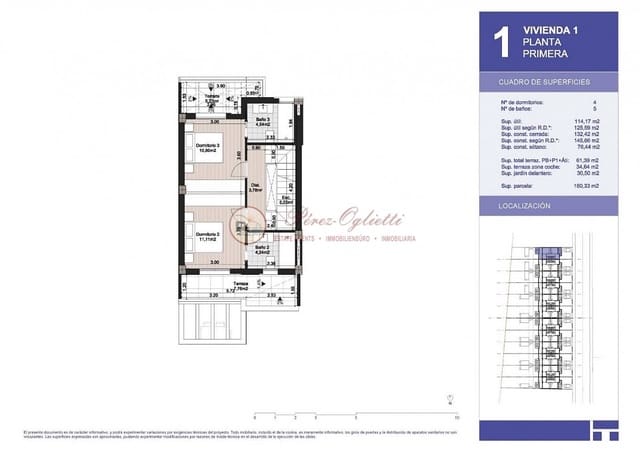 4 soveværelse Villa til salg i El Peñoncillo, Torrox med swimmingpool garage - € 409.000 (Ref: 9130453)