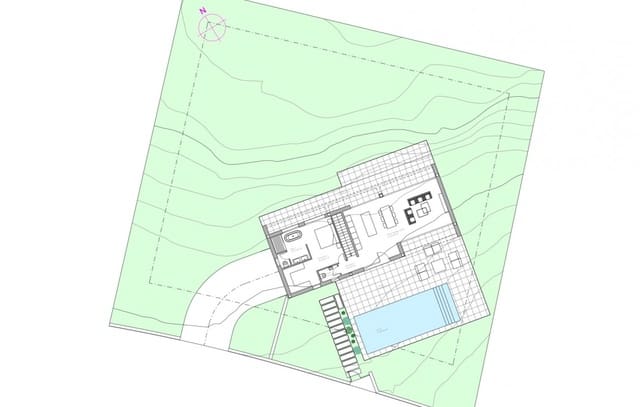 3 sovrum Villa till salu i Las Colinas Golf, Orihuela med pool - 1 490 000 € (Ref: 7392051)