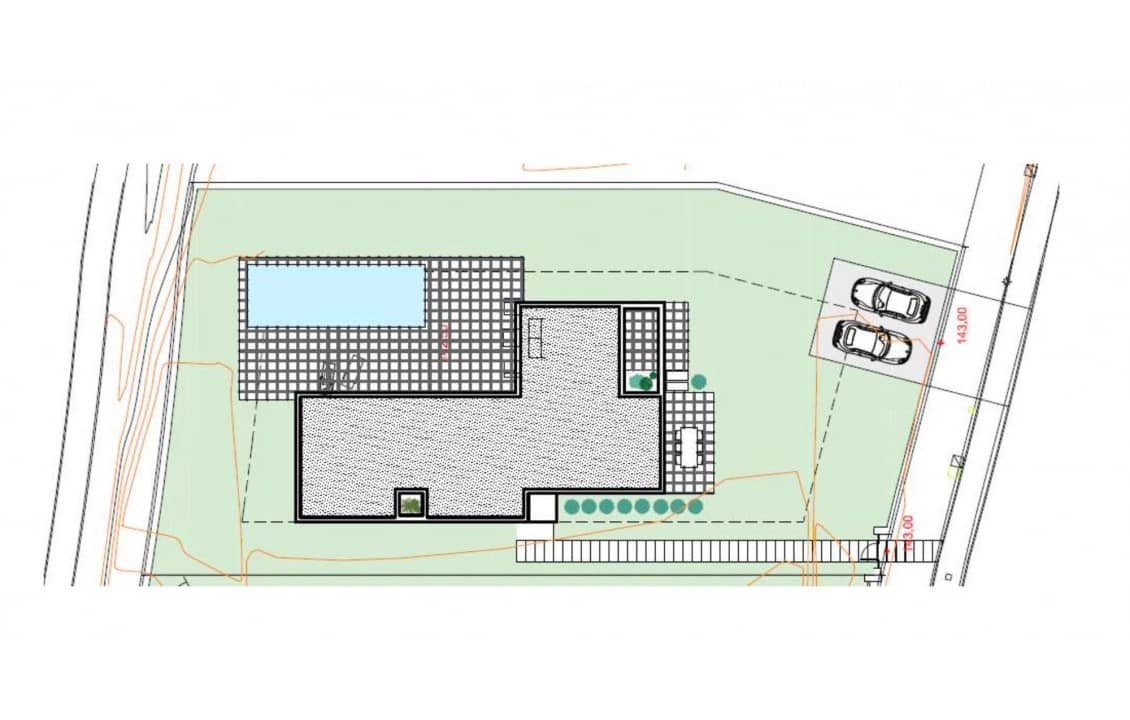 3 sovrum Villa till salu i Las Colinas Golf med pool garage - 1 200 000 € (Ref: 7397113)