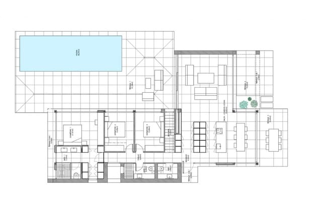3 sovrum Villa till salu i Las Colinas Golf, Orihuela med pool garage - 1 200 000 € (Ref: 7397113)