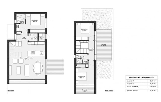 3 bedroom Villa for sale in Las Colinas Golf, Orihuela with pool - € 810,000 (Ref: 7405504)