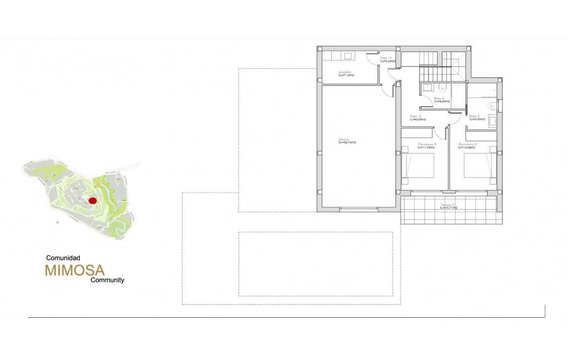 3 sovrum Villa till salu i Las Colinas Golf med pool - 915 000 € (Ref: 7410155)