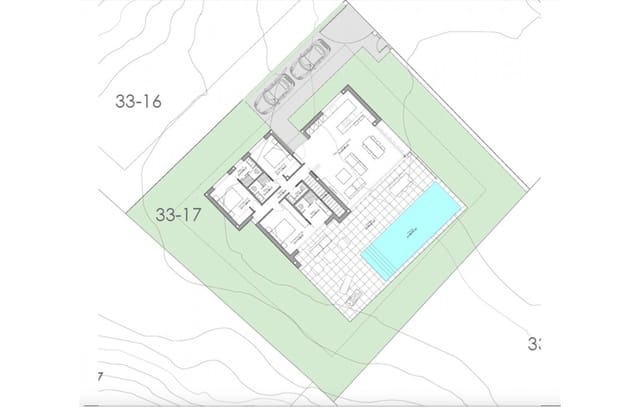 3 sovrum Villa till salu i Las Colinas Golf, Orihuela med pool - 915 000 € (Ref: 7410156)