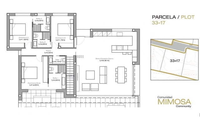 3 sovrum Villa till salu i Las Colinas Golf, Orihuela med pool - 915 000 € (Ref: 7410156)
