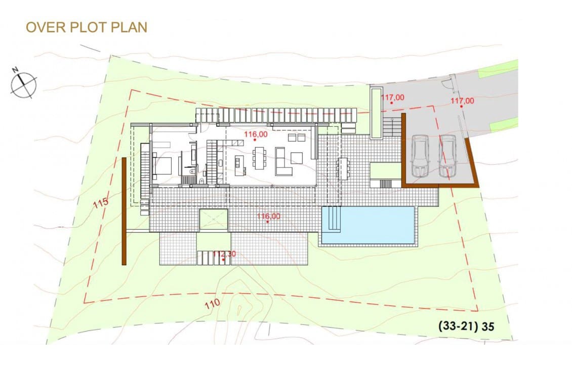 4 camera da letto Villa in vendita in Las Colinas Golf con piscina - 1.490.000 € (Rif: 7427046)