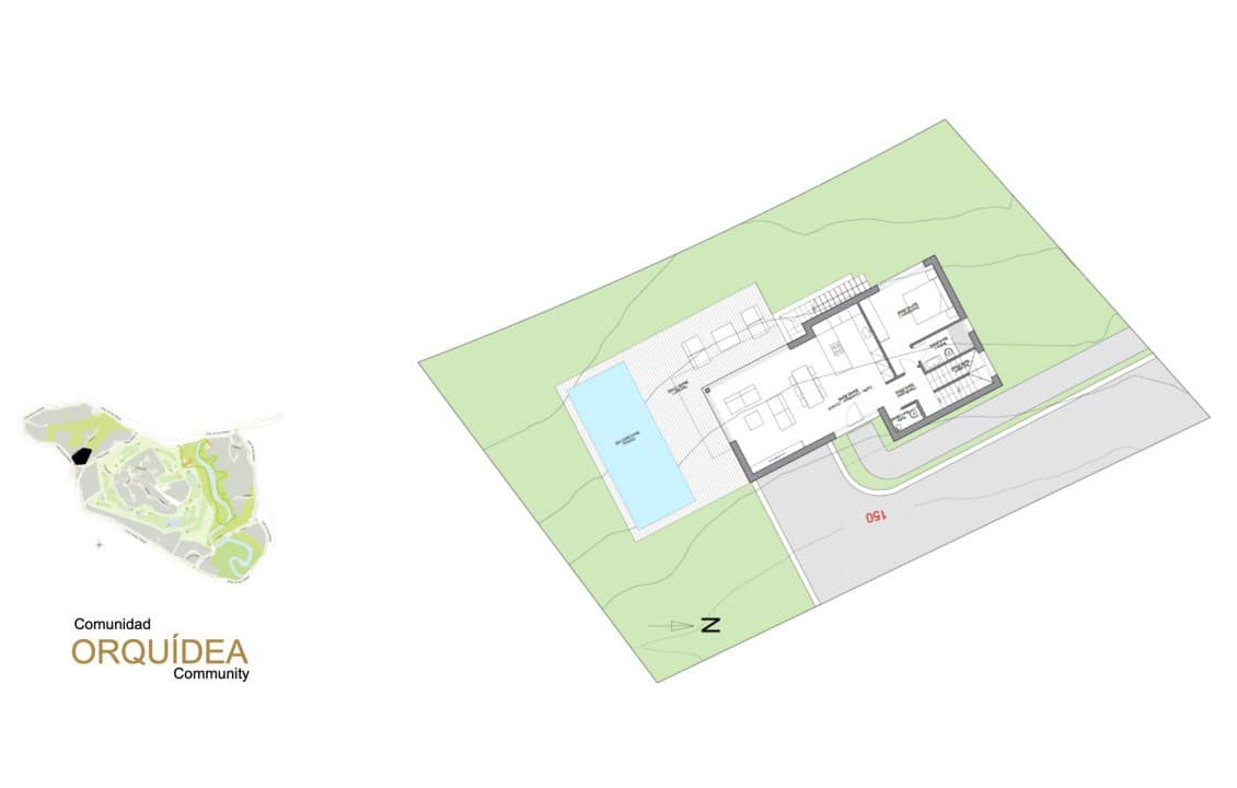 3 sovrum Villa till salu i Las Colinas Golf med pool - 730 000 € (Ref: 7427047)