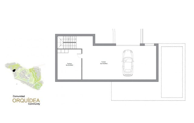 3 sovrum Villa till salu i Las Colinas Golf, Orihuela med pool - 730 000 € (Ref: 7427047)