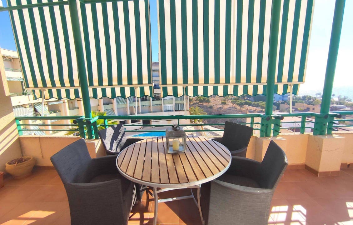 2 bedroom Apartment for holiday rental in Santa Pola with pool garage - € 675 (Ref: 7507132)