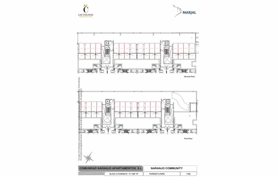 3 makuuhuone Huoneisto myytävänä paikassa Las Colinas Golf mukana uima-altaan - 465 000 € (Ref: 8097696)