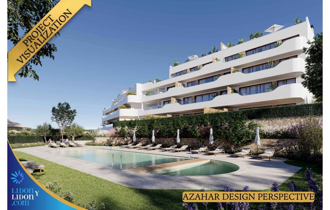 4 sypialnia Penthouse na sprzedaż w Las Colinas Golf z basenem - 1 150 000 € (Ref: 9725002)