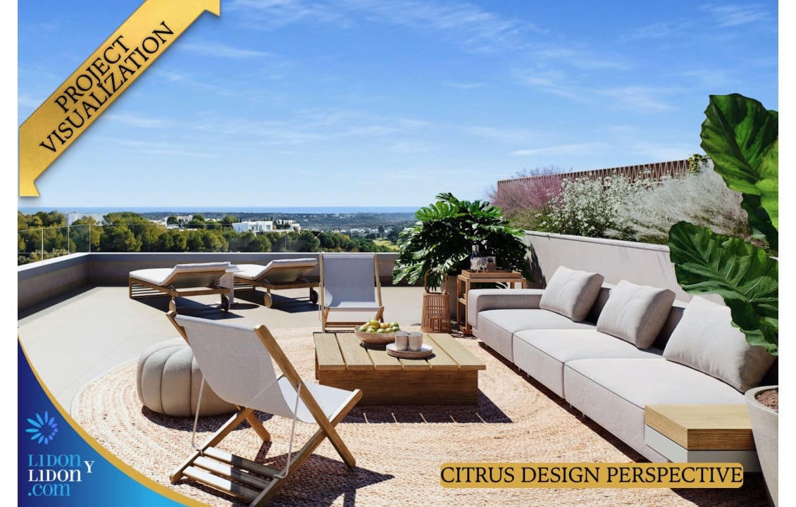 3 soveværelse Penthouse til salg i Las Colinas Golf med swimmingpool garage - € 935.000 (Ref: 9725132)