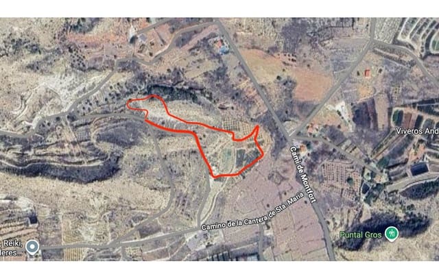 Byggegrund til salg i Jubalcoy / Jubalcoi, Elche / Elx - € 20.000 (Ref: 9752317)