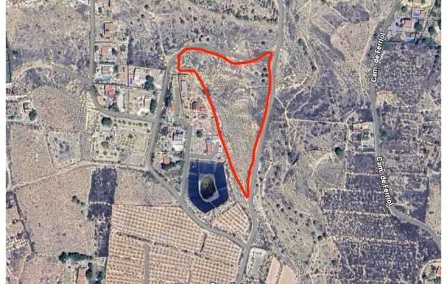 Terrain à Bâtir à vendre à Jubalcoy / Jubalcoi, Elche / Elx - 120 000 € (Ref: 9888470)