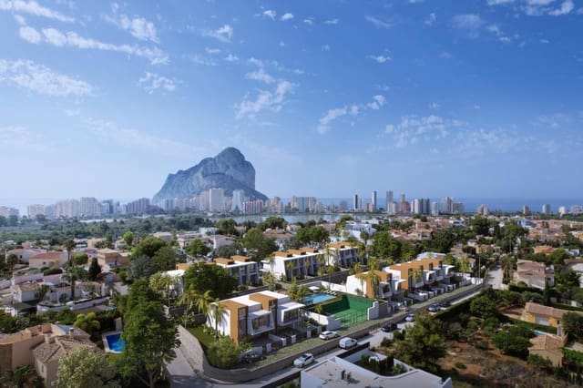 3 makuuhuone Rivitalo myytävänä paikassa Levante - Playa Fossa, Calpe / Calp mukana uima-altaan - 755 000 € (Ref: 9306776)