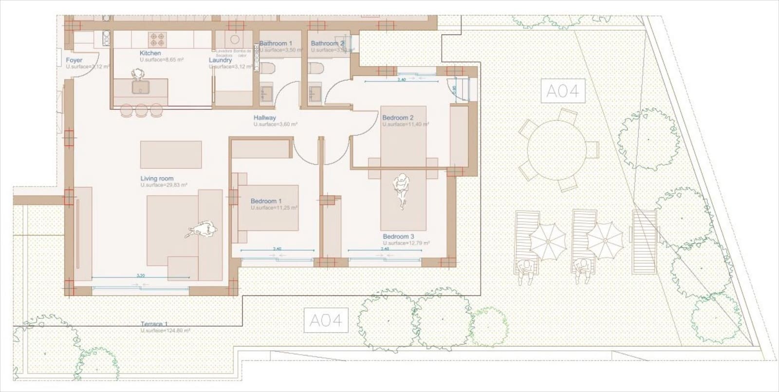 Apartamento de 3 habitaciones en Javea / Xàbia en venta con piscina - 488.000 € (Ref: 9413120)