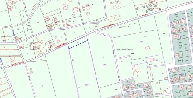 Grunde uden byggetilladelser til salg i La Pedrera - Vessanes, Dénia - € 39.000 (Ref: 9512039)