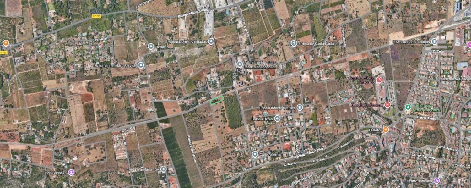 Terreno Não Urbanizado para venda em Denia - 39 000 € (Ref: 9637590)