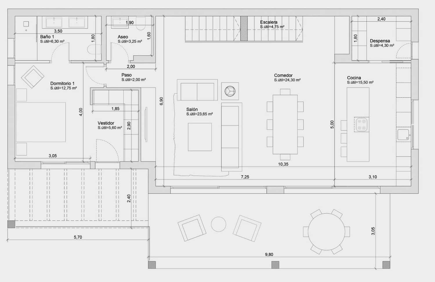 4 makuuhuone Huvila myytävänä paikassa Javea / Xabia mukana uima-altaan - 978 000 € (Ref: 9651973)