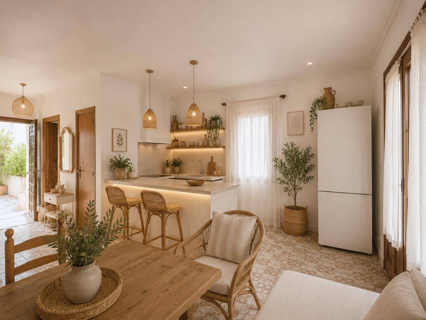 1 makuuhuone Rivitalo myytävänä paikassa Denia mukana uima-altaan - 180 000 € (Ref: 9938189)