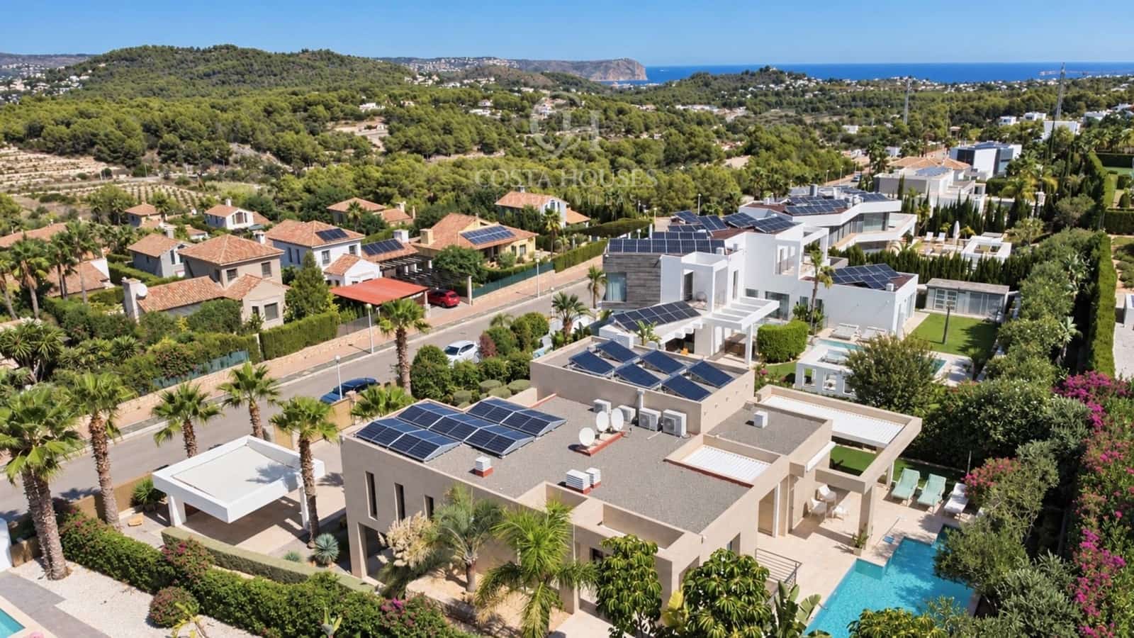 4 soverom Villa til salgs i Javea / Xabia med svømmebasseng garasje - € 1 695 000 (Ref: 10171608)