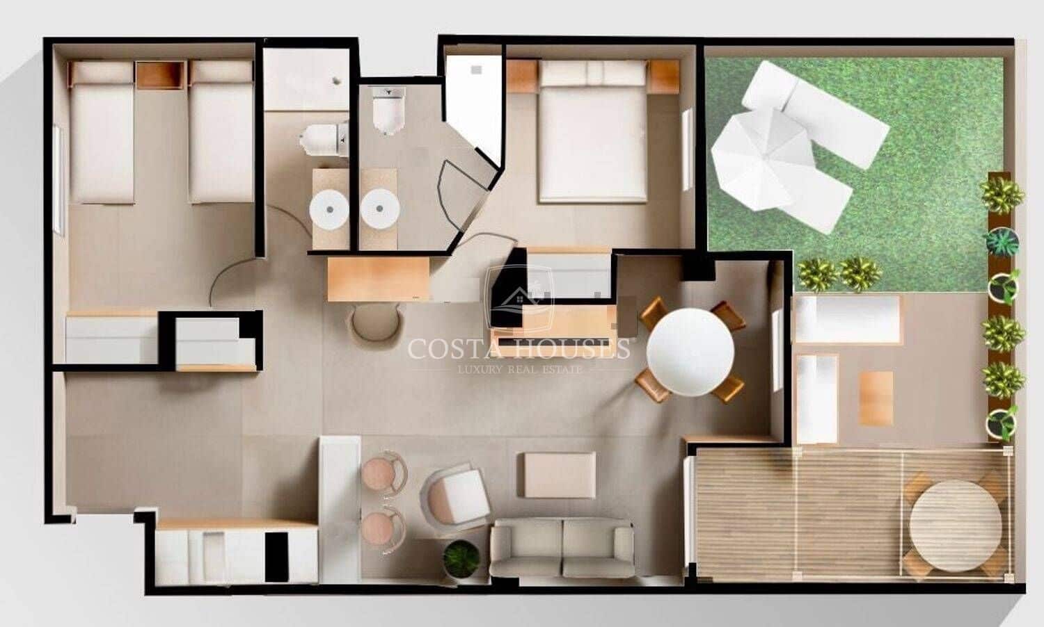 2 soveværelse Lejlighed til salg i Javea / Xabia - € 445.000 (Ref: 8863785)