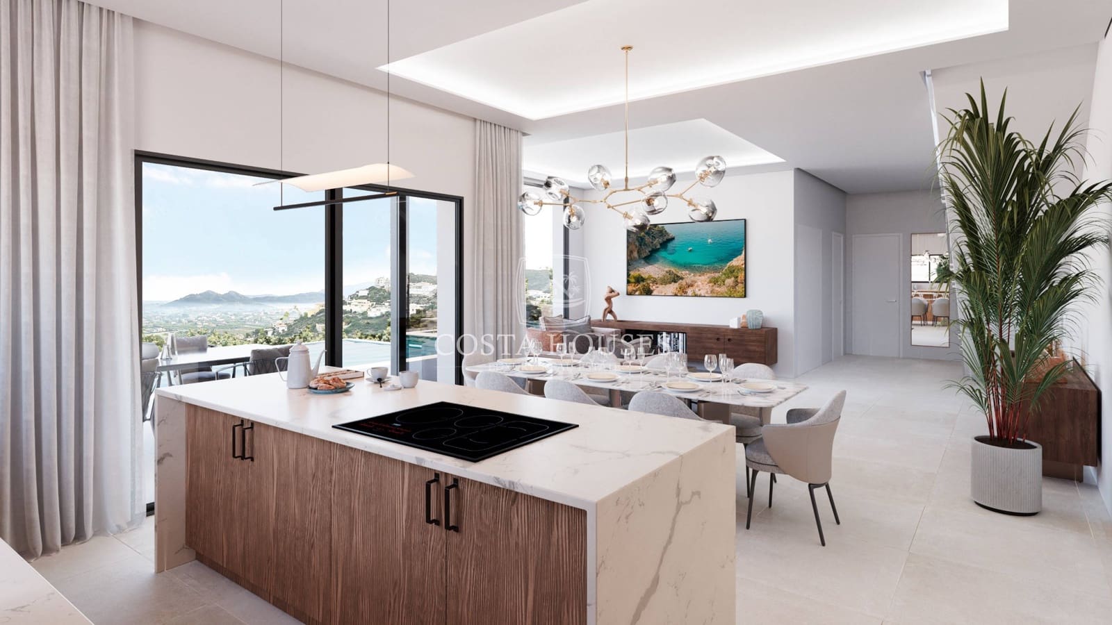 3 soveværelse Villa til salg i Pedreguer med swimmingpool - € 790.000 (Ref: 8863797)