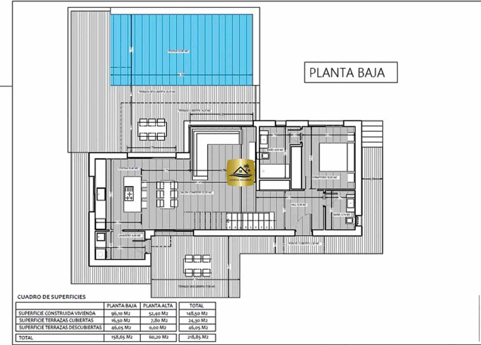 3 soveværelse Villa til salg i Pedreguer med swimmingpool - € 790.000 (Ref: 8863797)