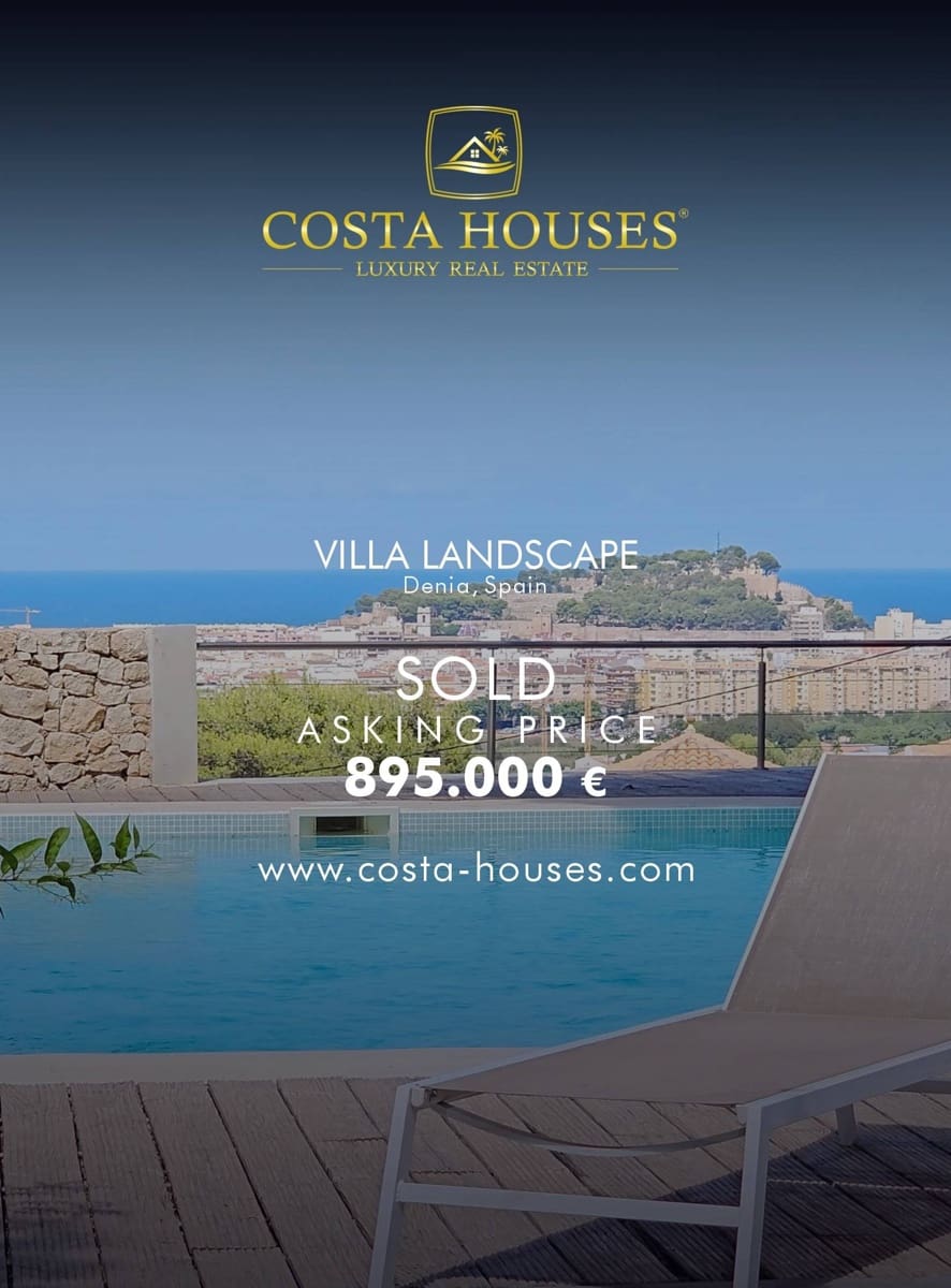 4 bedroom Villa for sale in Denia with pool - € 895,000 (Ref: 8863808)