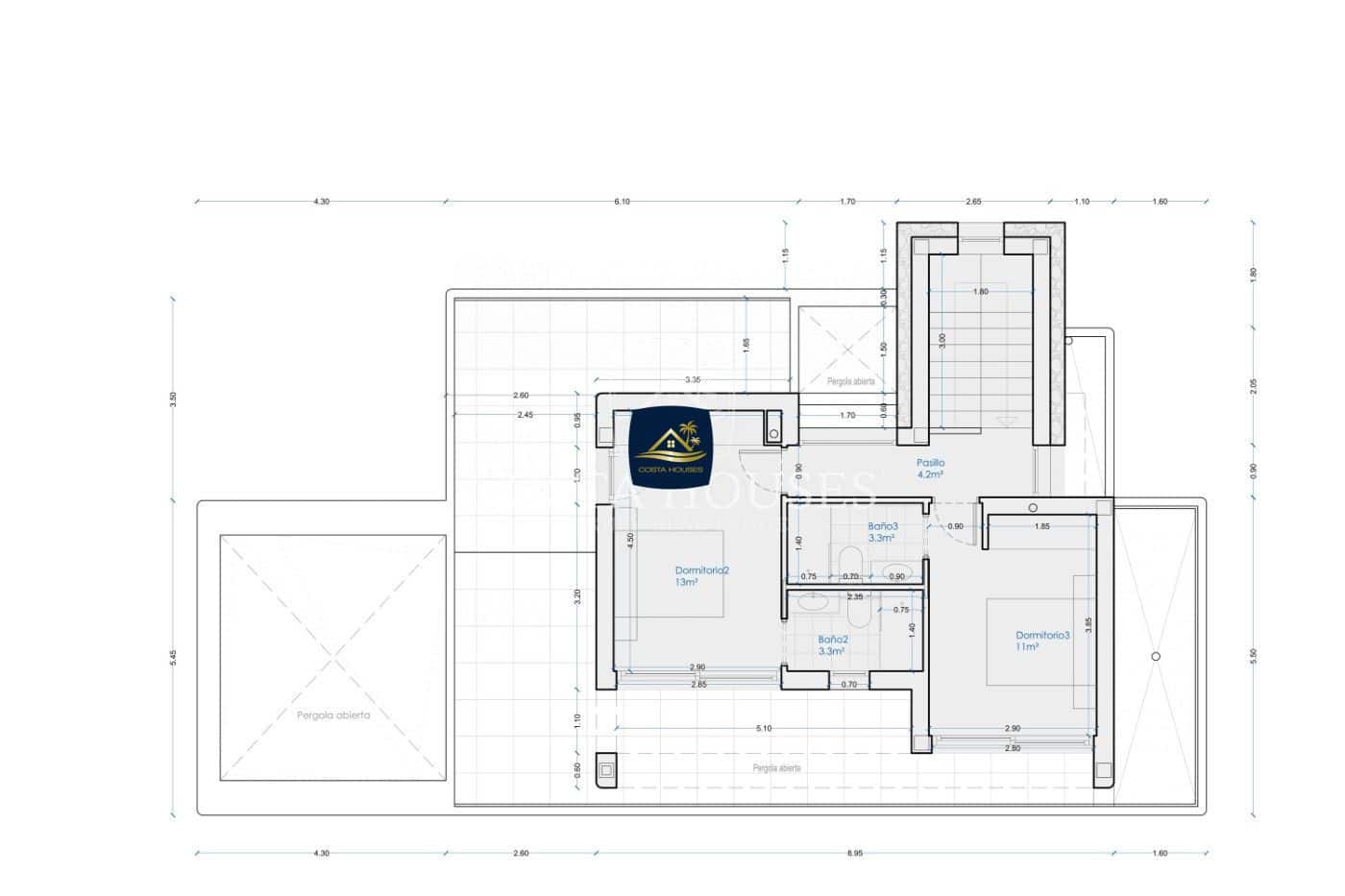 3 soveværelse Villa til salg i Benissa med swimmingpool - € 930.000 (Ref: 8863812)