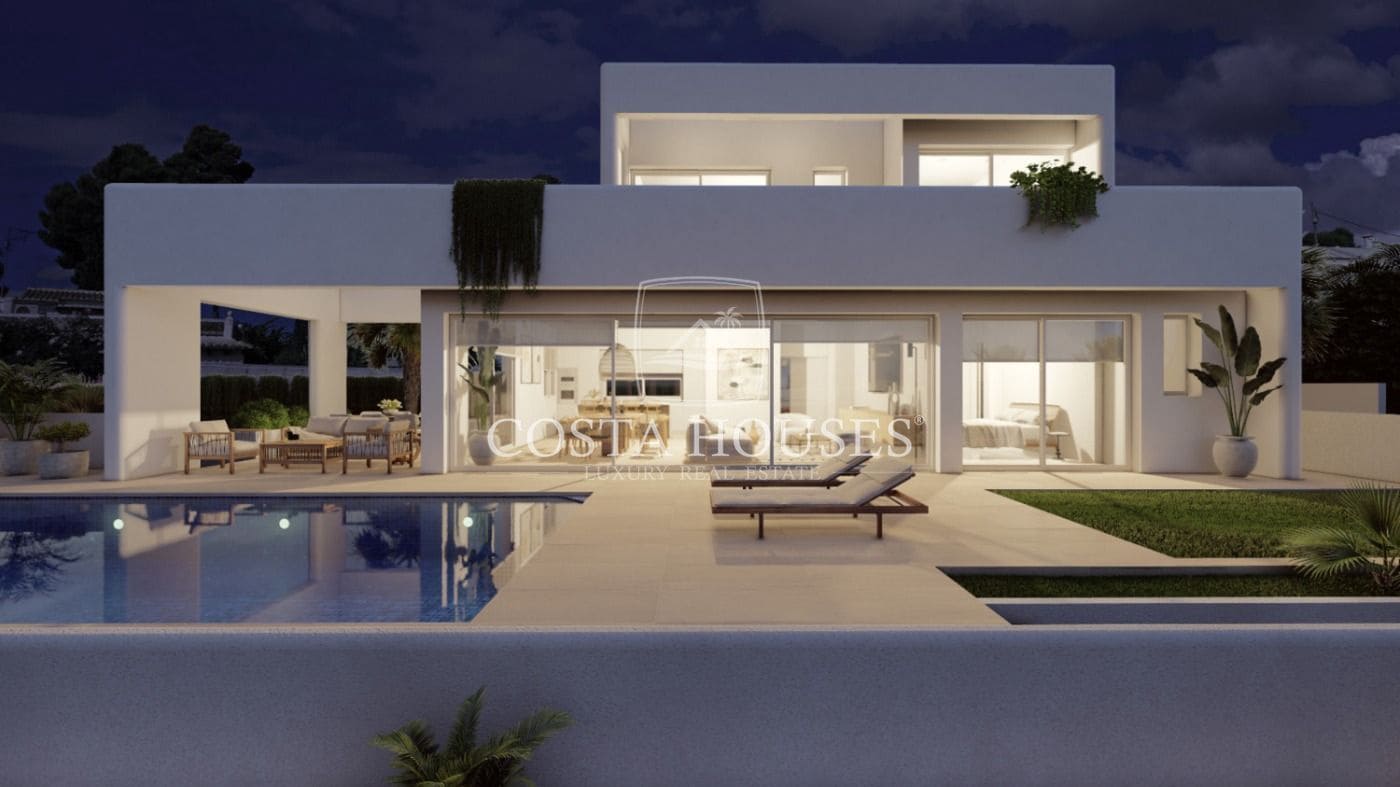 3 soveværelse Villa til salg i Benissa med swimmingpool - € 930.000 (Ref: 8863812)