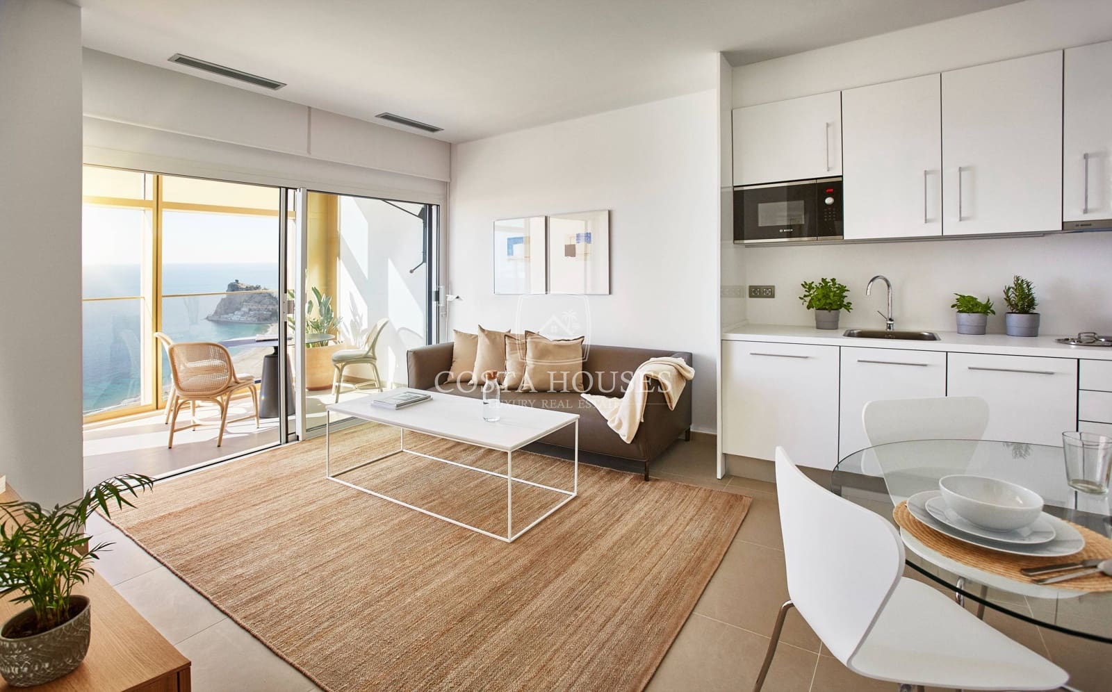 Apartamento de 2 habitaciones en Benidorm en venta con piscina - 1.075.000 € (Ref: 8863828)