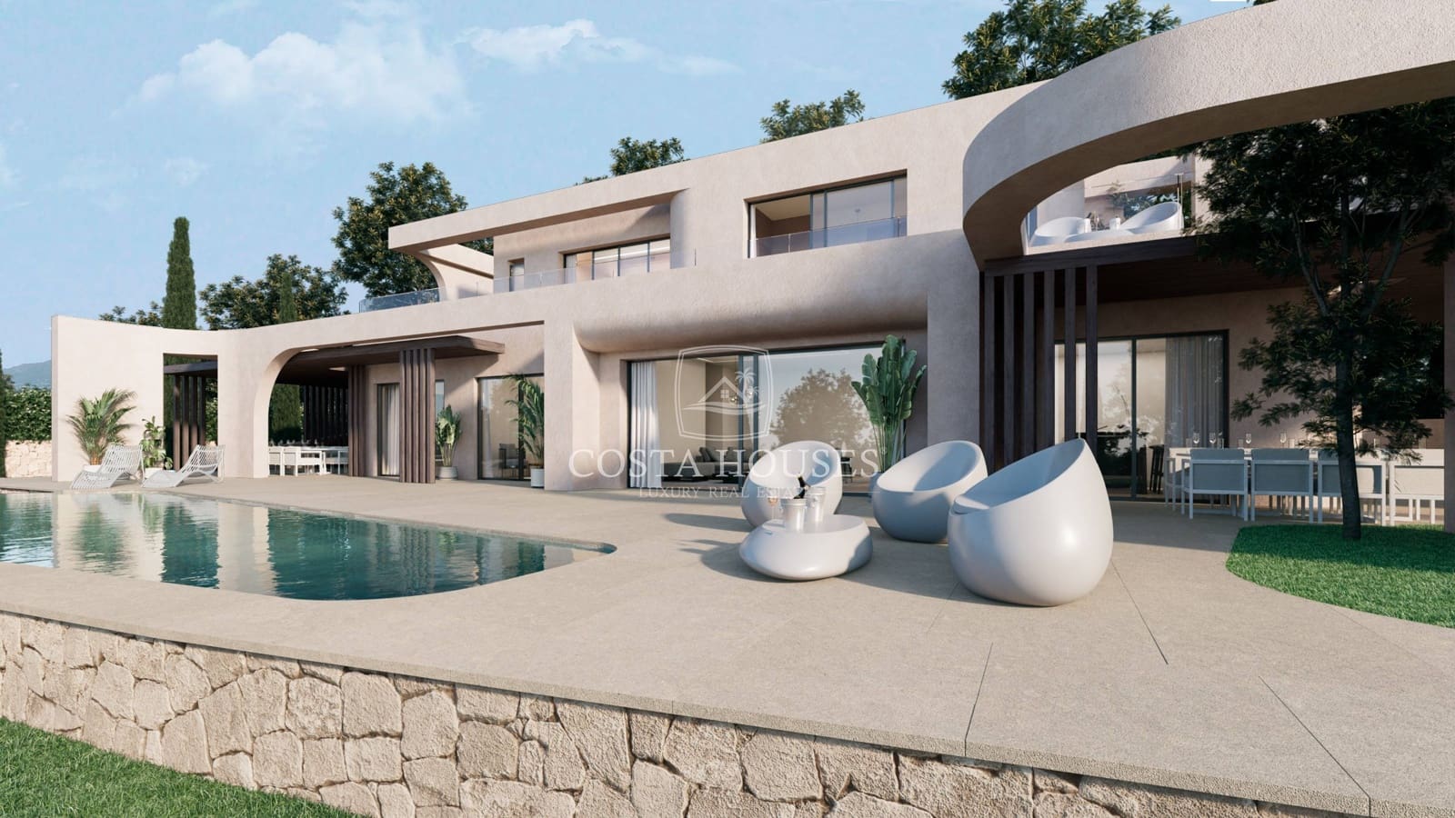 Chalet de 4 habitaciones en Javea / Xàbia en venta con piscina - 1.425.000 € (Ref: 8863859)