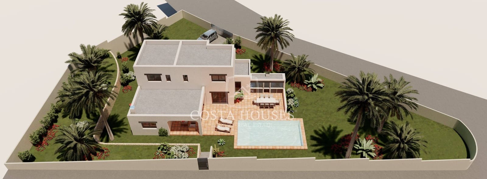3 Zimmer Villa zu verkaufen in Moraira mit Pool - 1.250.000 € (Ref: 8863878)