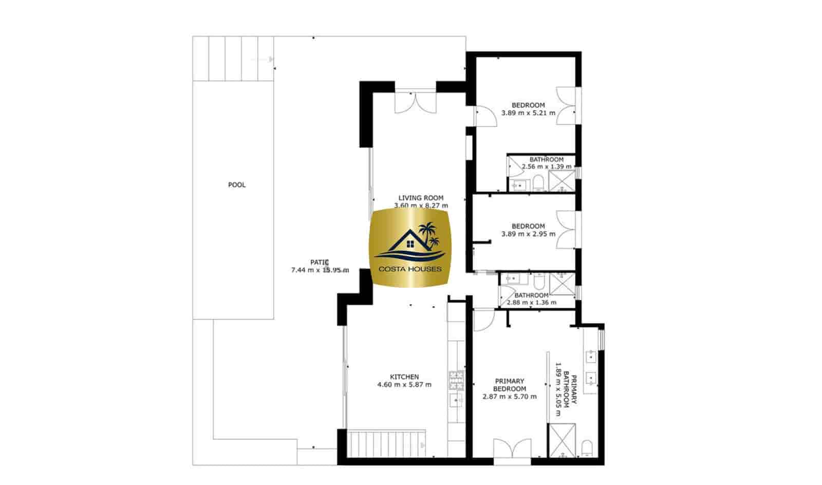 4 sypialnia Willa na sprzedaż w Javea / Xabia z basenem - 1 295 000 € (Ref: 8863897)
