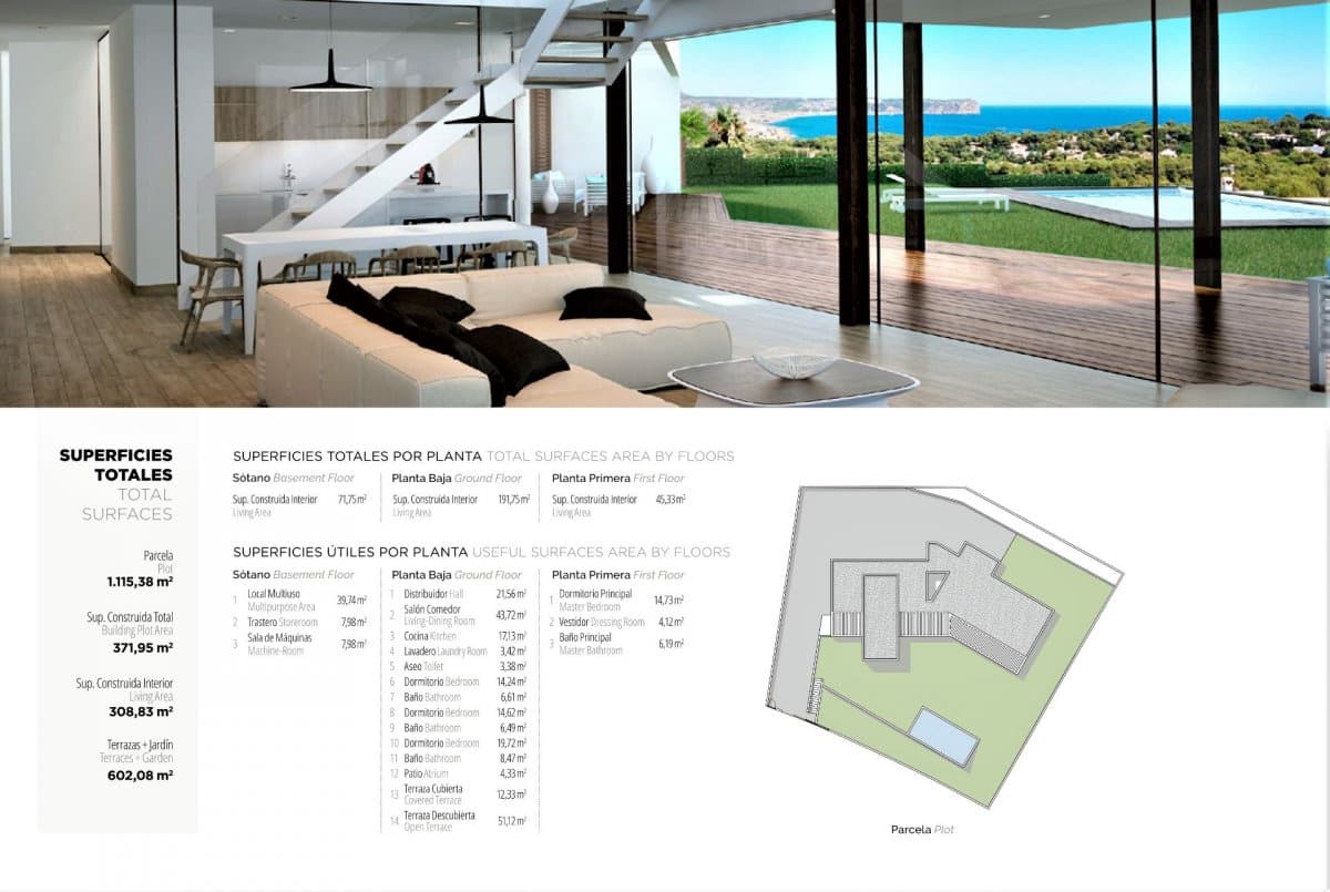 4 bedroom Villa for sale in Javea / Xabia with pool garage - € 2,350,000 (Ref: 8863899)