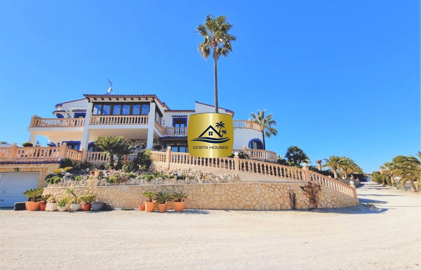 7 soveværelse Finca/Landehus til salg i Moraira med swimmingpool garage - € 1.500.000 (Ref: 8863919)