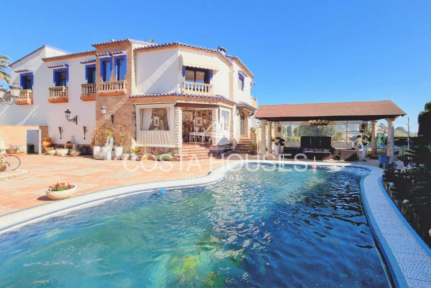 7 soveværelse Finca/Landehus til salg i Moraira med swimmingpool garage - € 1.500.000 (Ref: 8863919)