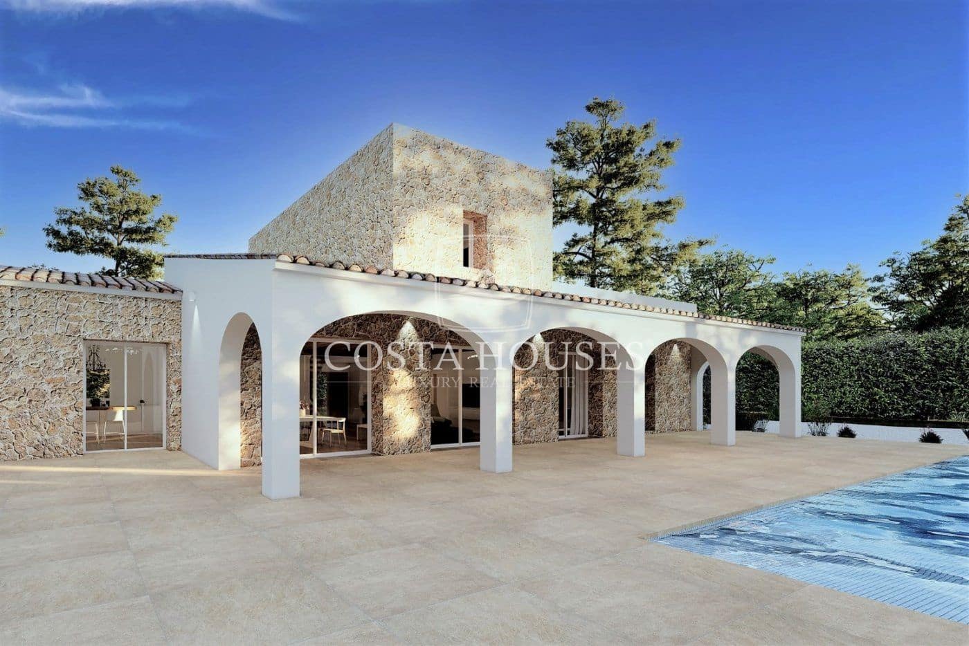 Finca/Casa Rural de 4 habitaciones en Benissa en venta con piscina garaje - 1.650.000 € (Ref: 8863935)