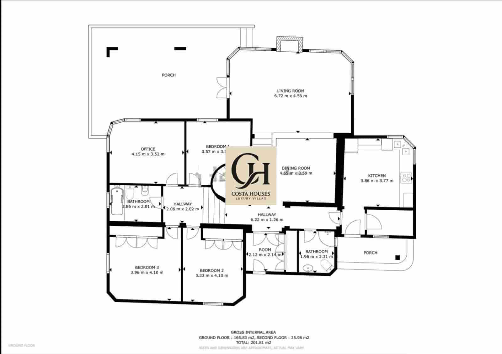 5 soveværelse Finca/Landehus til salg i Adsubia med swimmingpool garage - € 1.900.000 (Ref: 8863941)