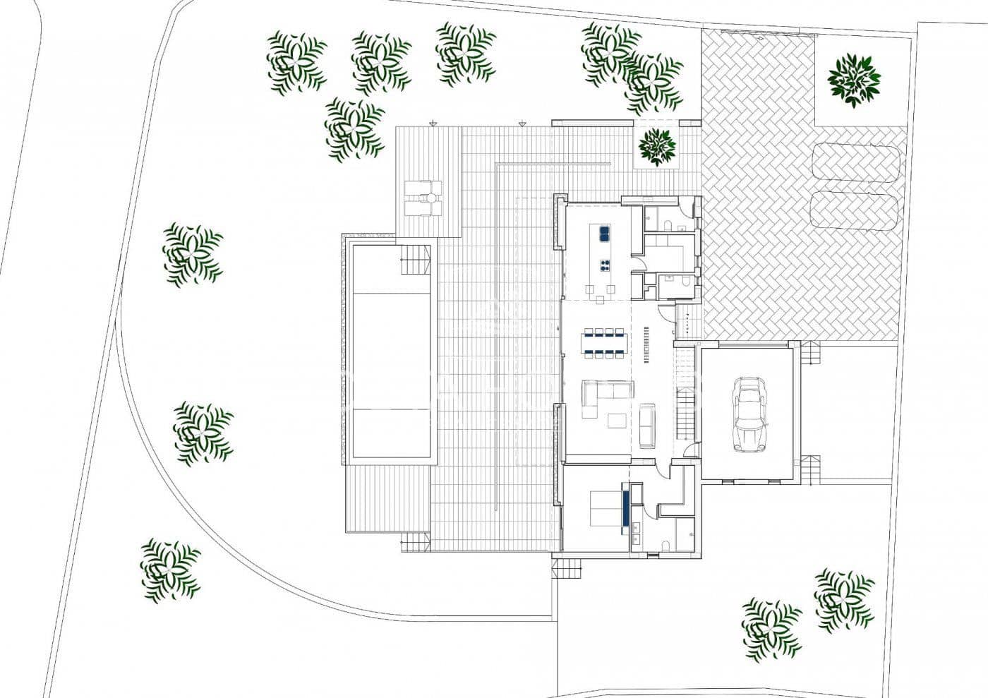 4 bedroom Villa for sale in Calpe / Calp with pool garage - € 1,699,000 (Ref: 8863949)