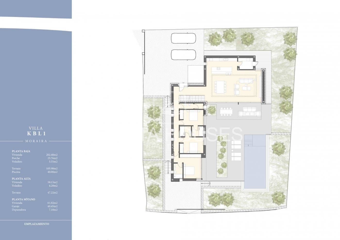 4 bedroom Villa for sale in Moraira with pool garage - € 1,750,000 (Ref: 8863954)