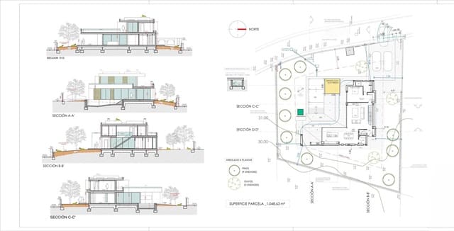 4 soverom Villa til salgs i Moraira, Teulada-Moraira med svømmebasseng - € 1 790 000 (Ref: 8863961)